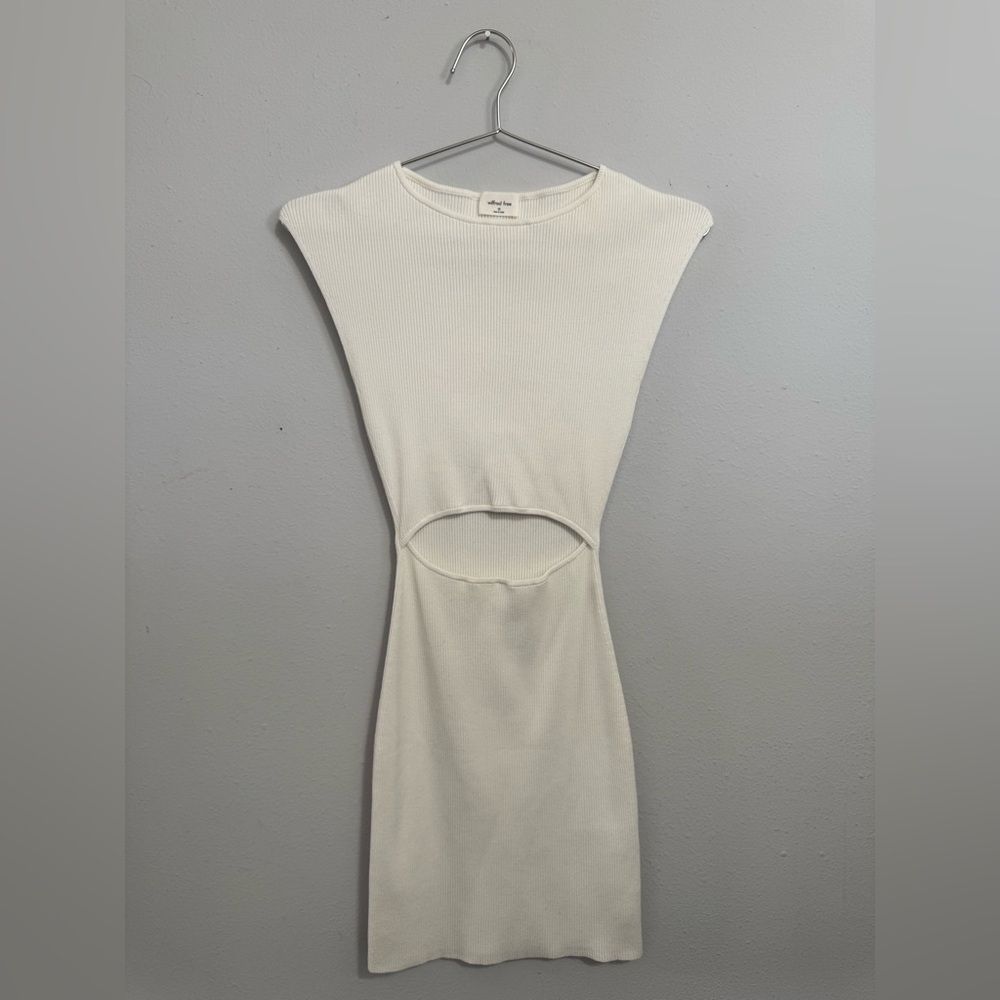 Wilfred Free White Knit Dress